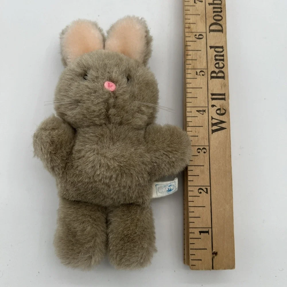 Vintage 1994 Dakin Bunny Rabbit‎ Plush Stuffed Animal Light Brown 6